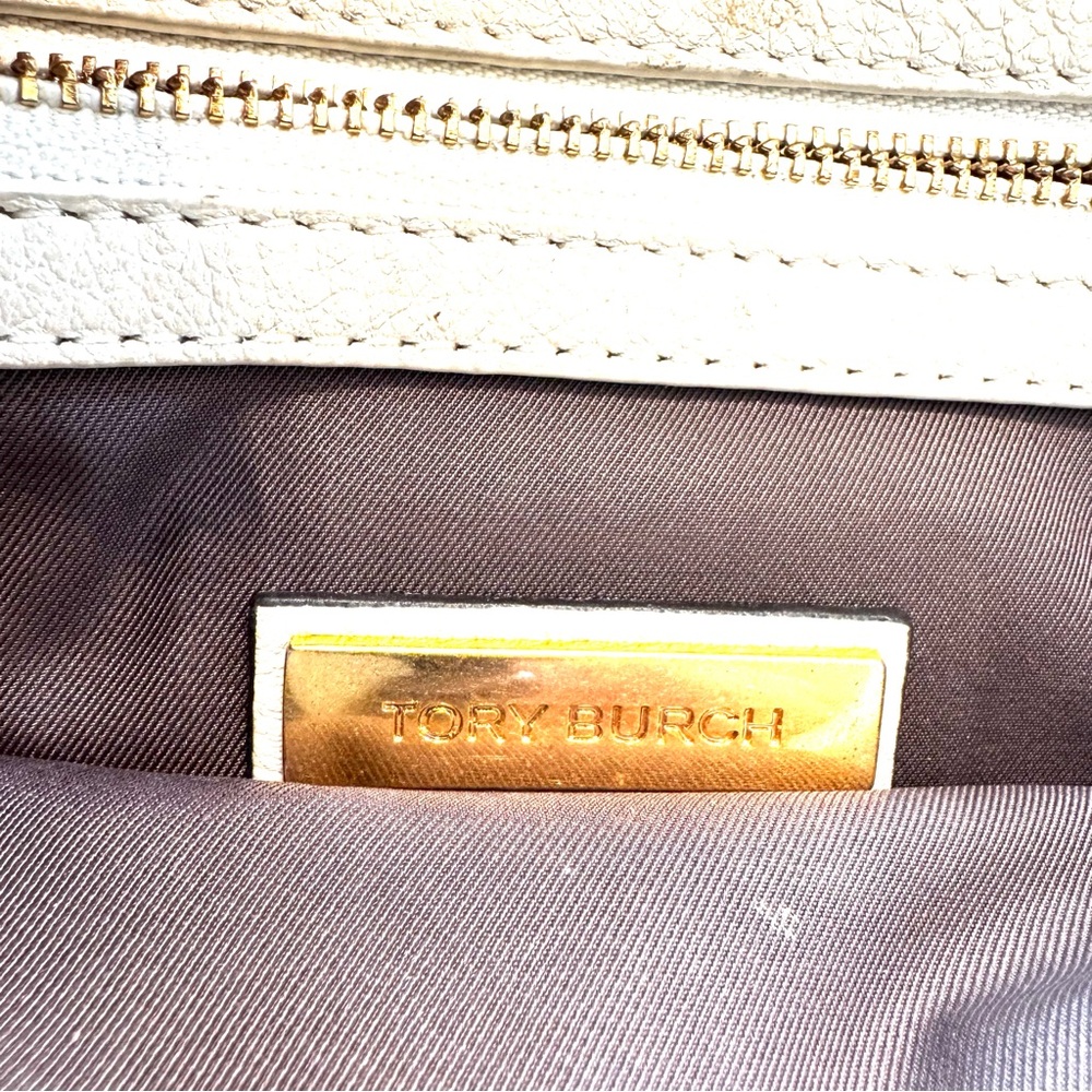 Tory Burch McGraw Whipstitch Crossbody Bag in New Ivory - Picture 2 of 8